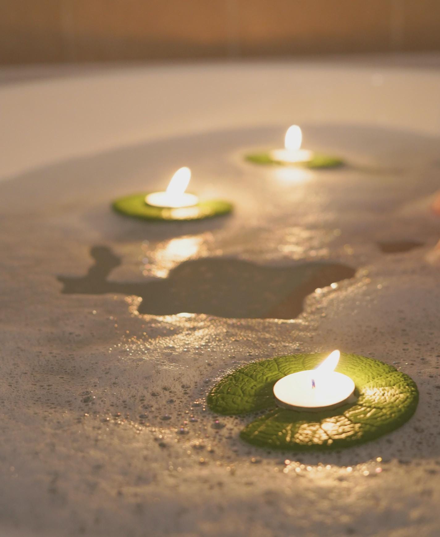 Supports flottants pour verre à vin et bougies, imitation nénuphar, pétales auto-ajustables, imprimé en 3D, 25cm, ForgeCore